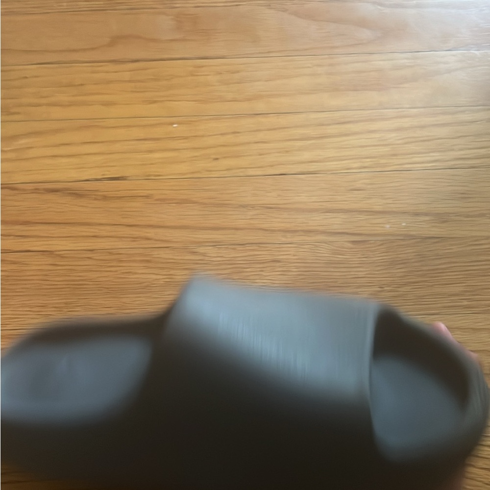Dark Gray Slide Sandals